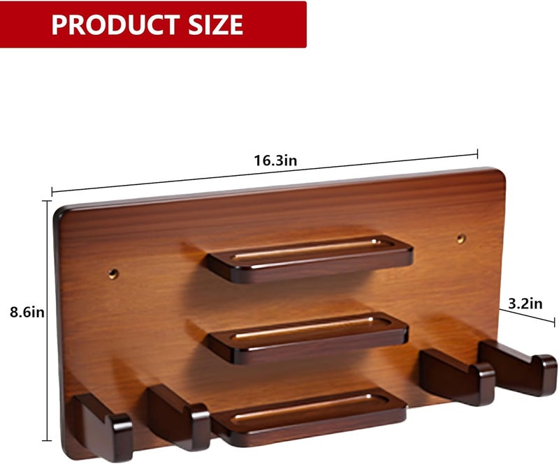 Onemacc Ping Pong Paddle Holder, Ping Pong Paddle Storage Rack Wall Mounted Holds 8 Paddles and 12 Balls, Table Tennis Racket Display Organizer for Game Room,Home - Image 4
